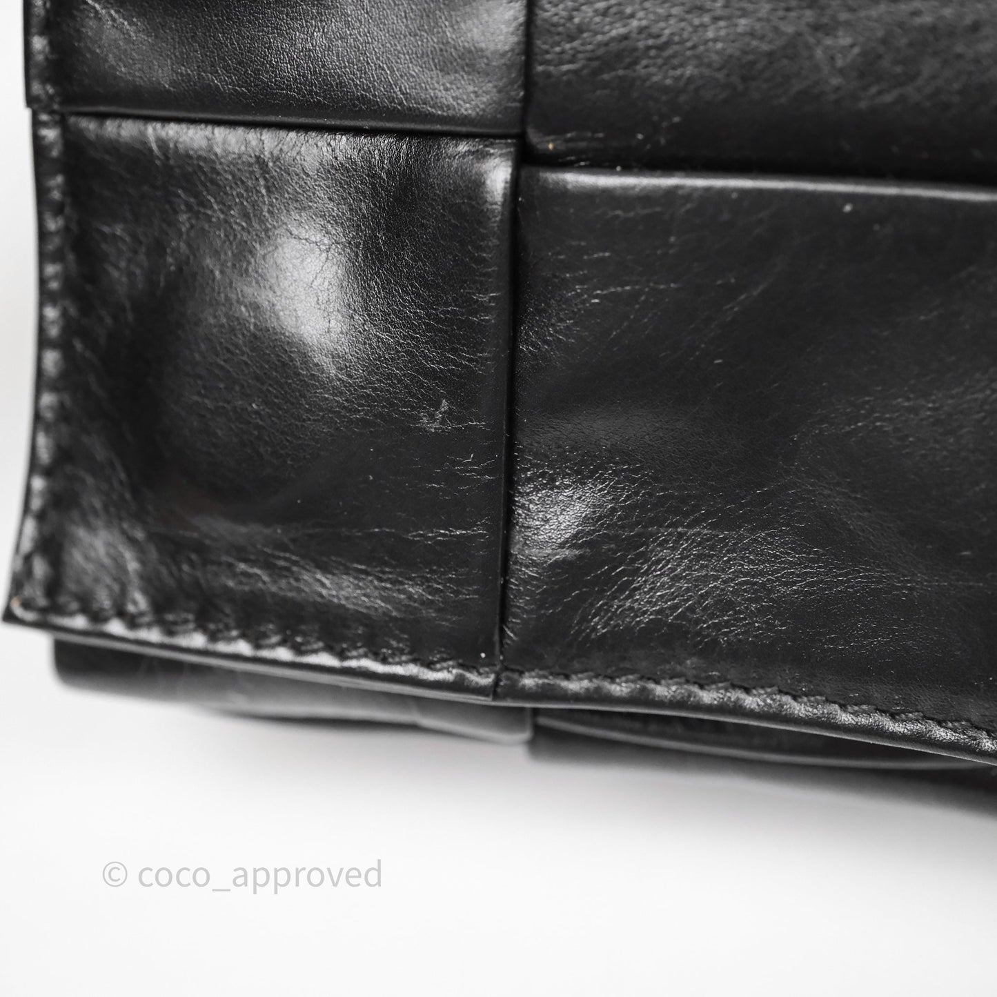 Bottega Veneta Cassette Stretch Belt Bag Maxi Black Intrecciato Leather
