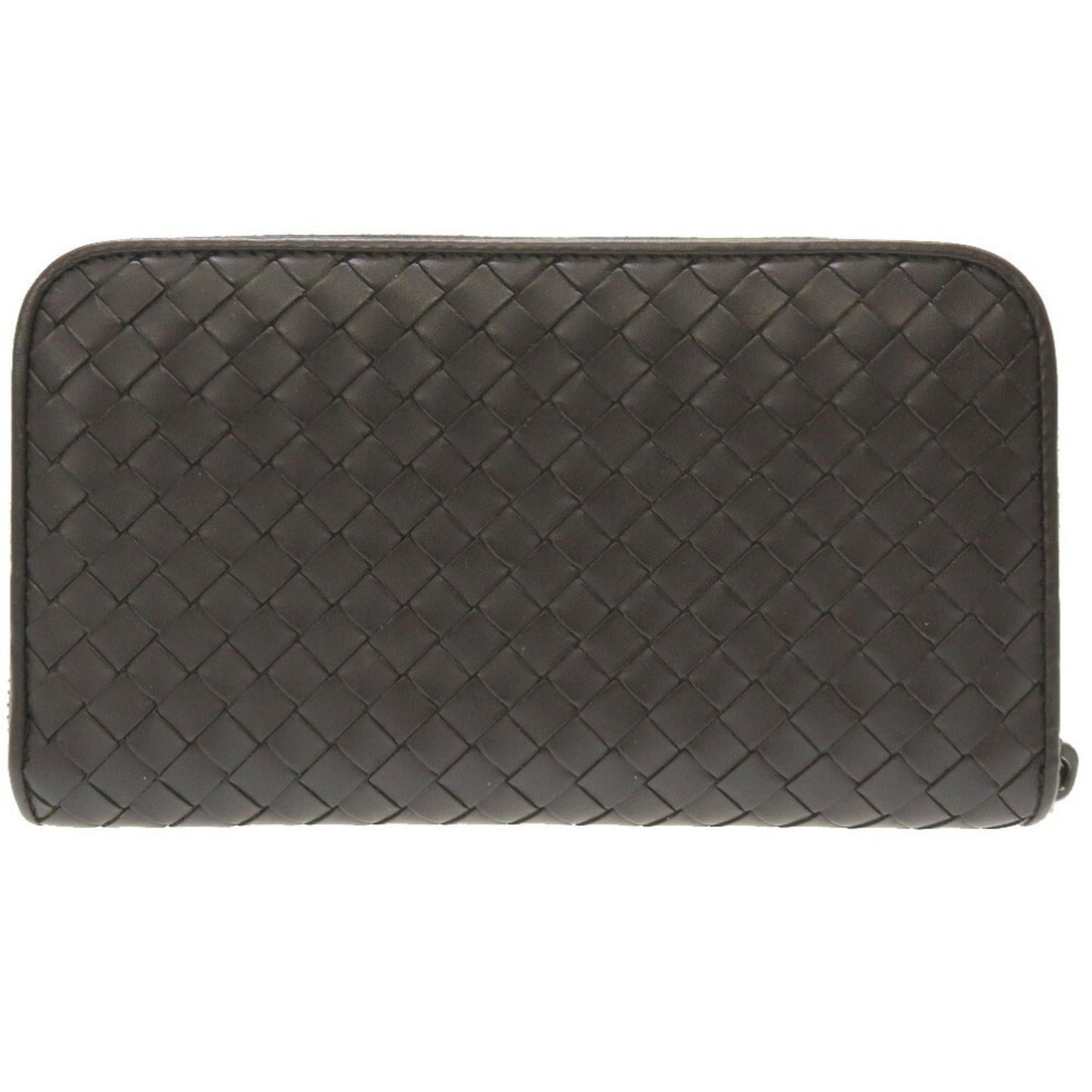 Luxury Bottega Veneta Intrecciato  Leather Long Wallet (Bi-Fold) ()