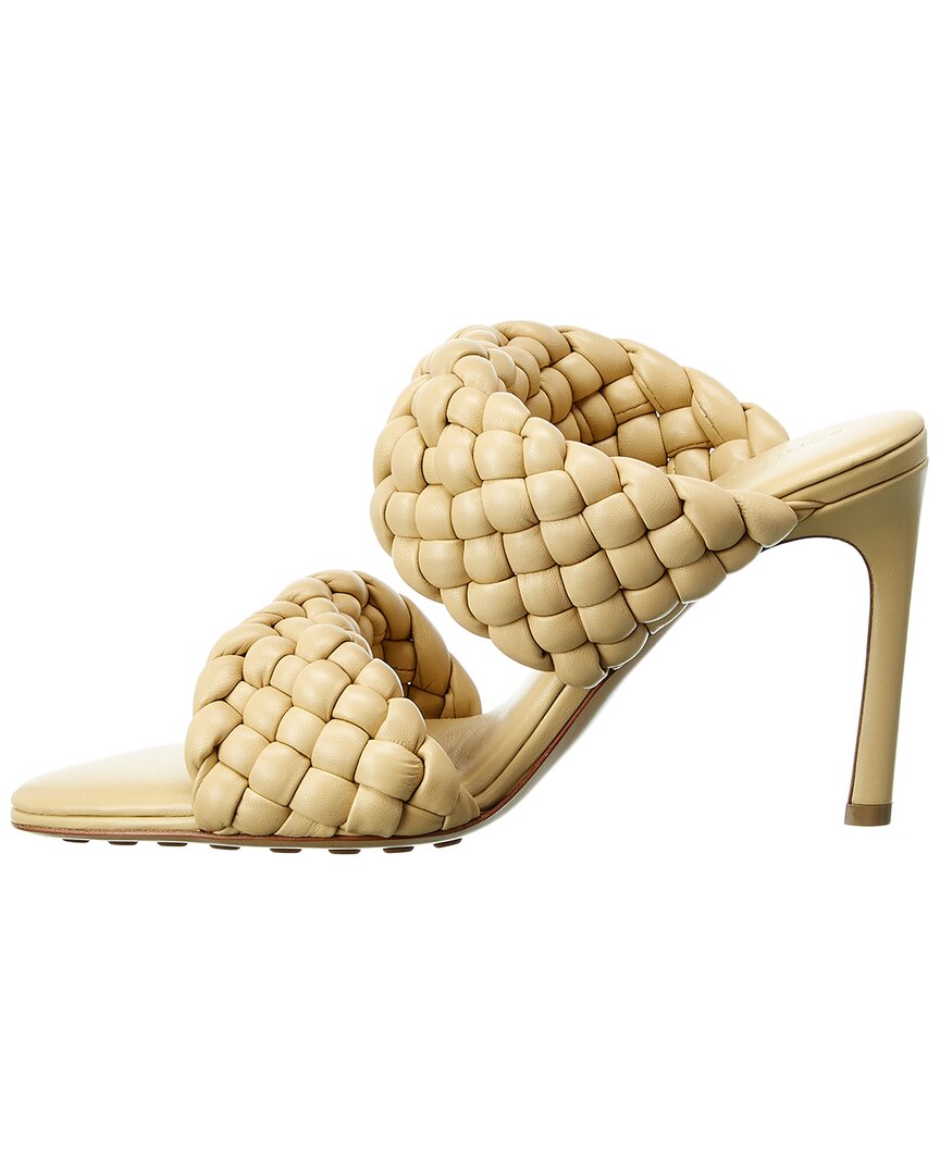 Luxury Bottega Veneta BV Curve Leather Sandal