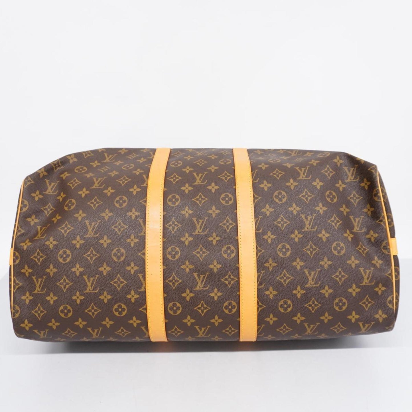 Louis Vuitton Keepall Bandouliere 55  Canvas Travel Bag ()
