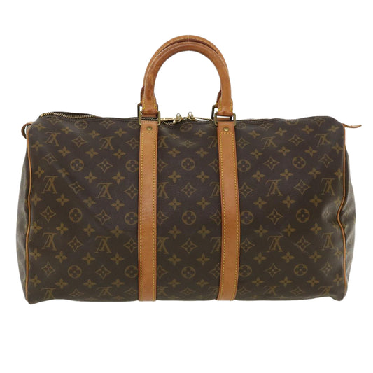 LOUIS VUITTON Monogram Keepall 45 Boston Bag M41428 LV 37040