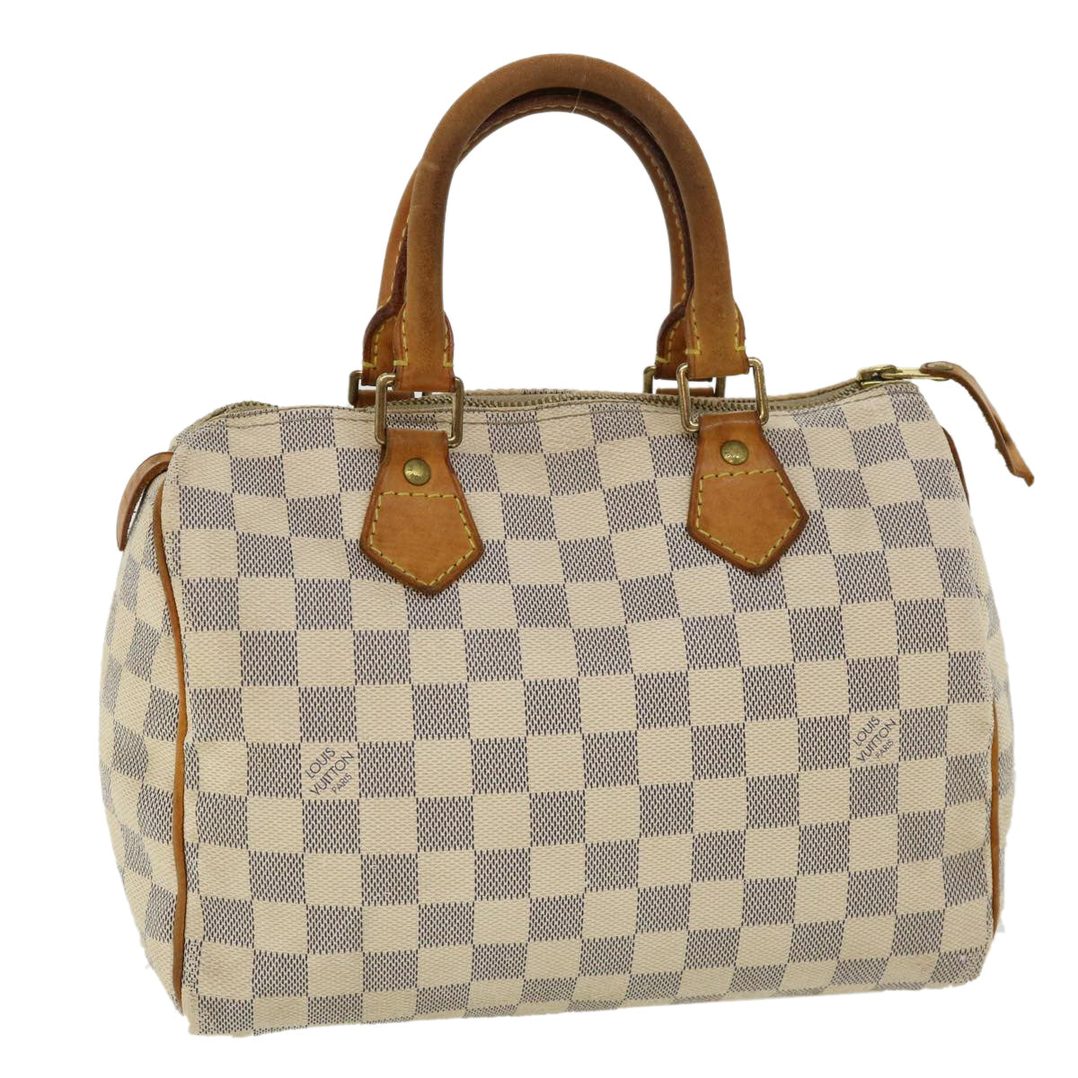LOUIS VUITTON Damier Azur Speedy 25 Hand Bag N41534 LV 37064