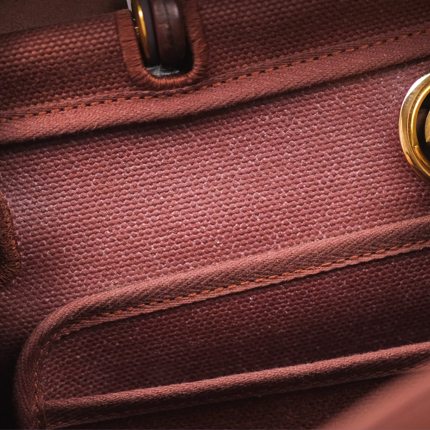 Hermès Herbag Zip 31 Rouge H Gold Hardware