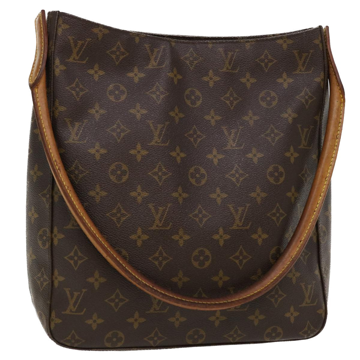 LOUIS VUITTON Monogram Looping GM Shoulder Bag M51145 LV 37079