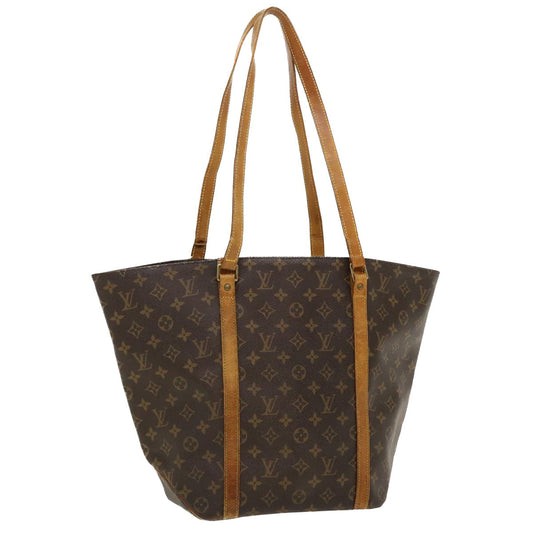 LOUIS VUITTON Monogram Sac Shopping Tote Bag M51108 LV 37080