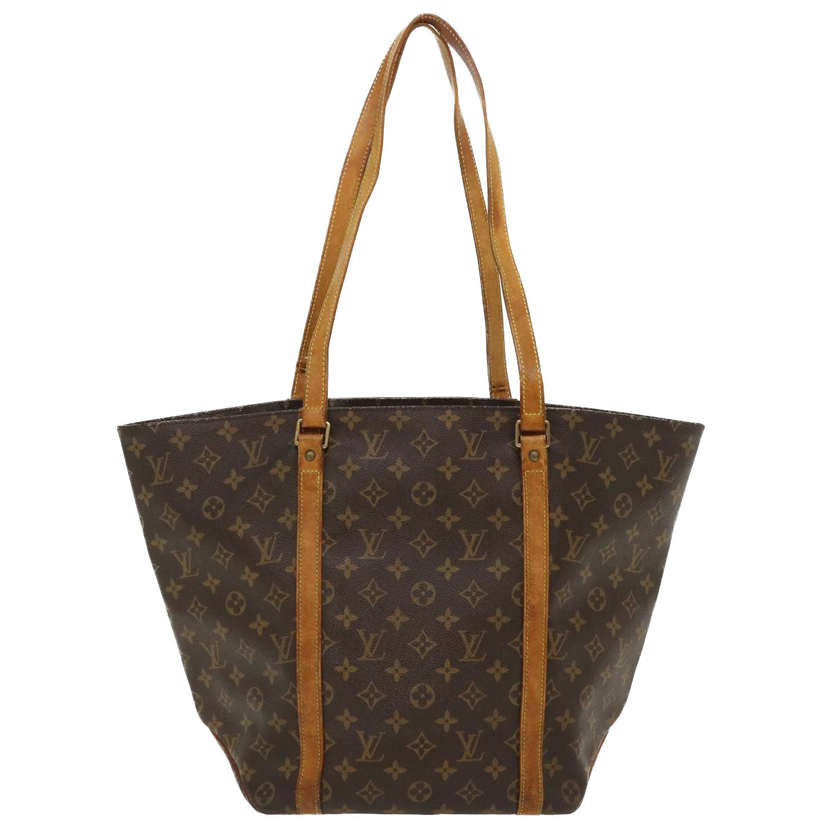 LOUIS VUITTON Monogram Sac Shopping Tote Bag M51108 LV 37080