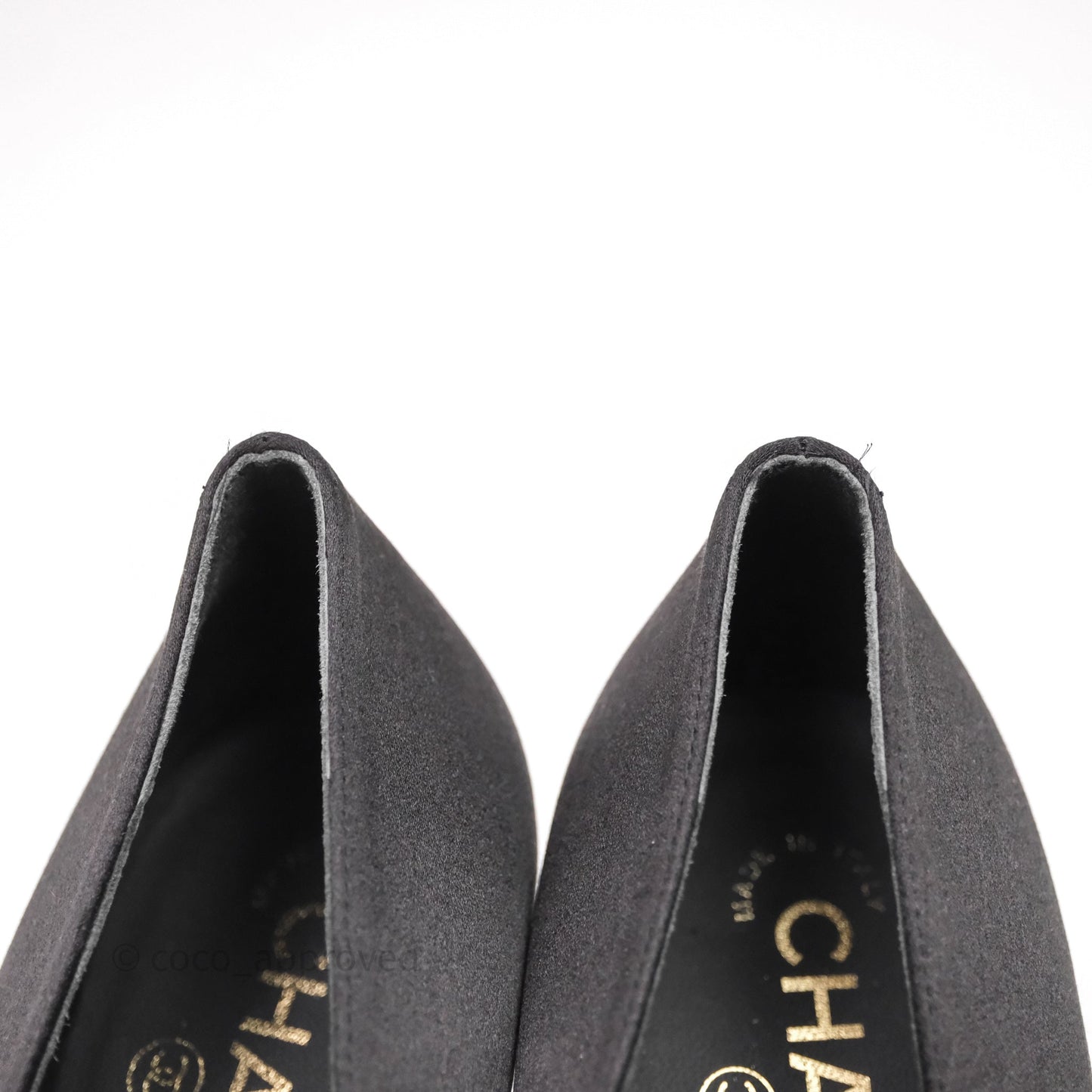 Chanel Classic Heels CC Black Size 39