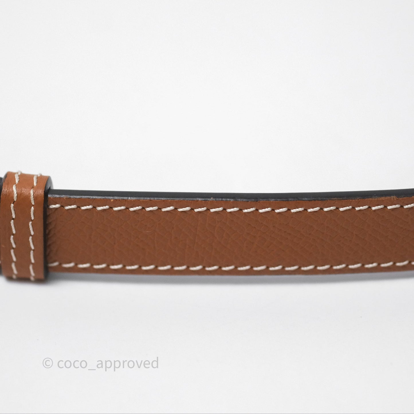 Hermès Kelly Buckle Belt Gold 37 Epsom Gold Hardware