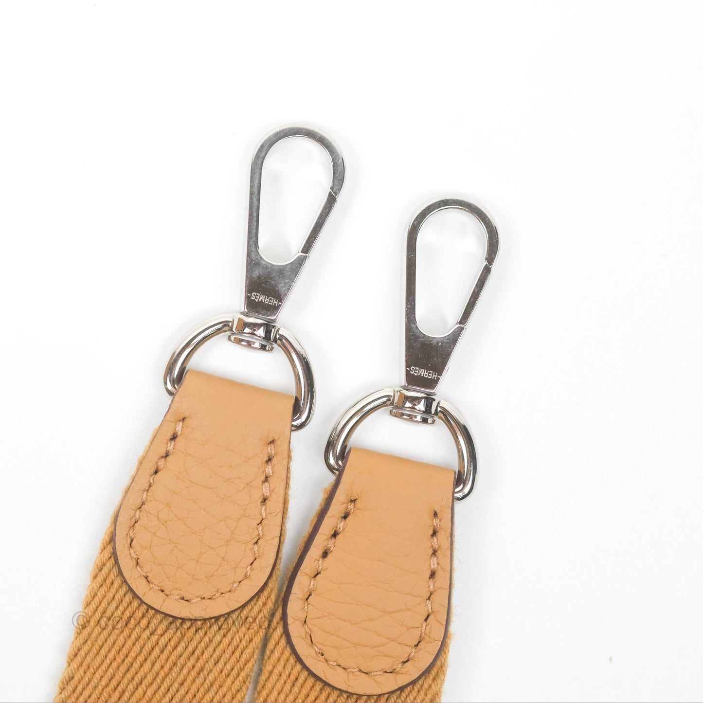 Hermès Mini Evelyne 16 Biscuit 48 Clemence Palladium Hardware