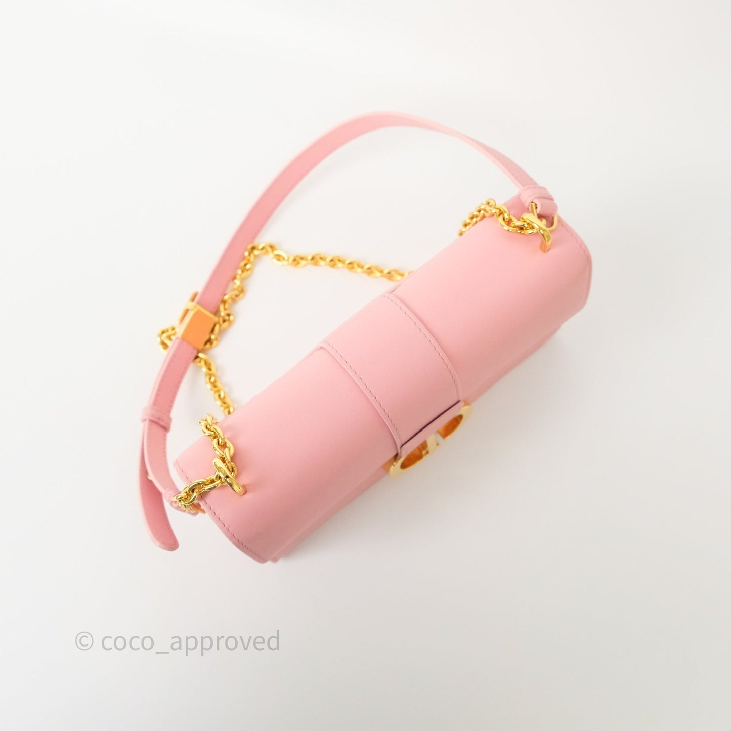 Dior 30 Montaigne East-West Chain Bag Pink