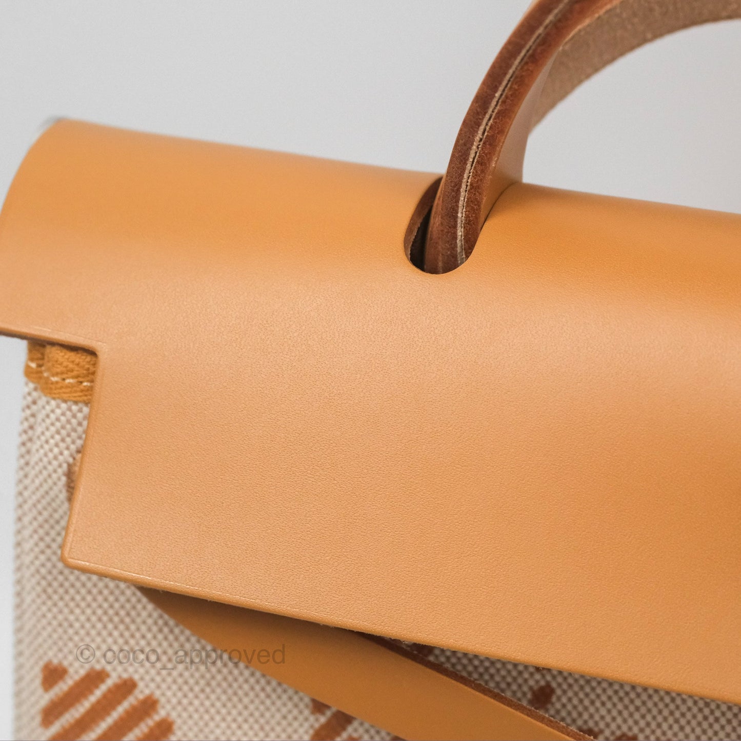 Hermès Herbag Zip 31 Bride De Gala Sable/ Ecru-Beige/ Nat sable Canvas Palladium Hardware