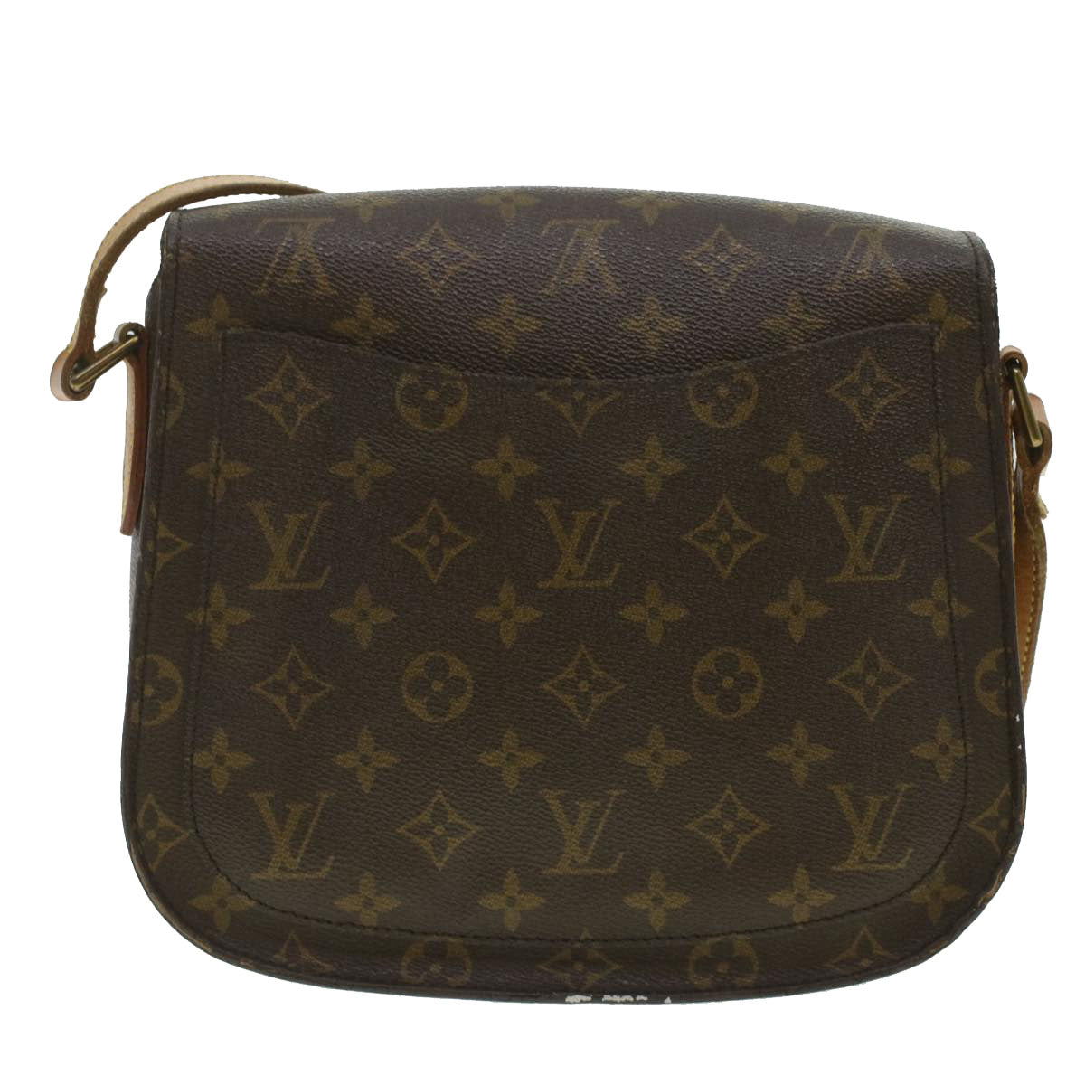 LOUIS VUITTON Monogram Saint Cloud GM Shoulder Bag M51242 LV 37174