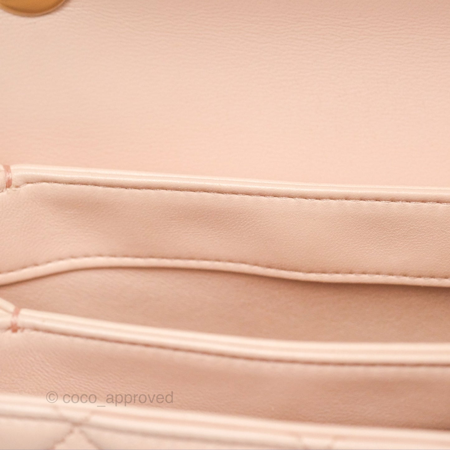 Chanel Trendy CC Small Beige Lambskin Gold Hardware