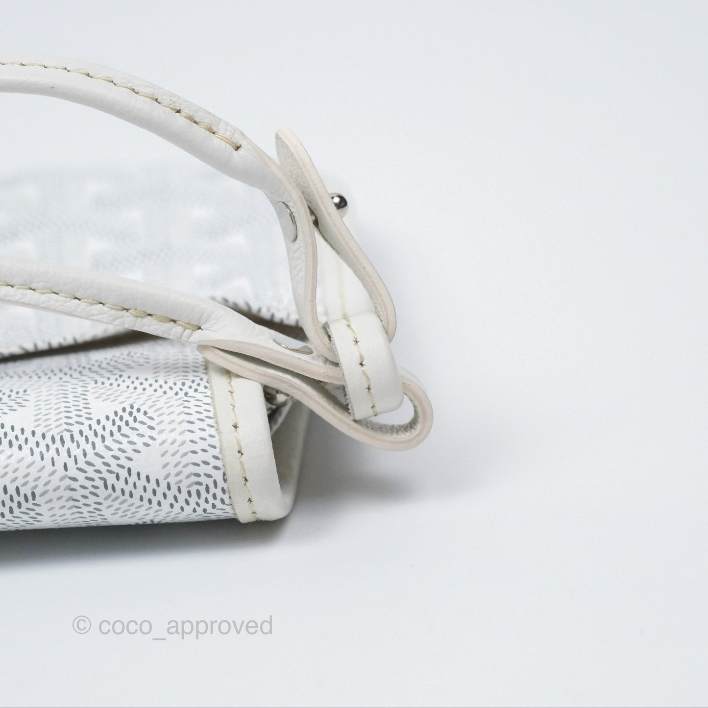 Goyard Plumet Pocket Wallet White