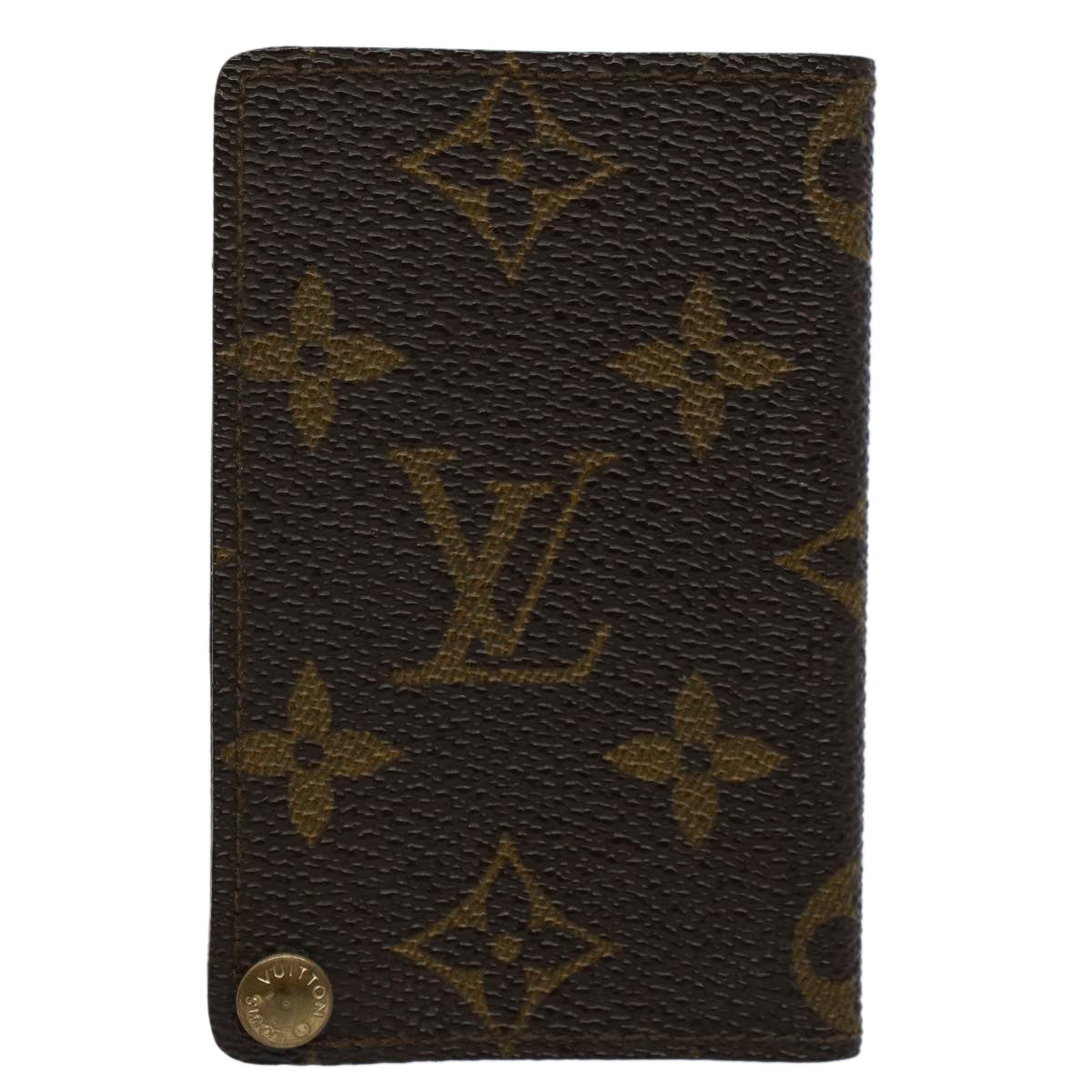Louis Vuitton Porte Carte Crédit Pression  Canvas Wallet  ()