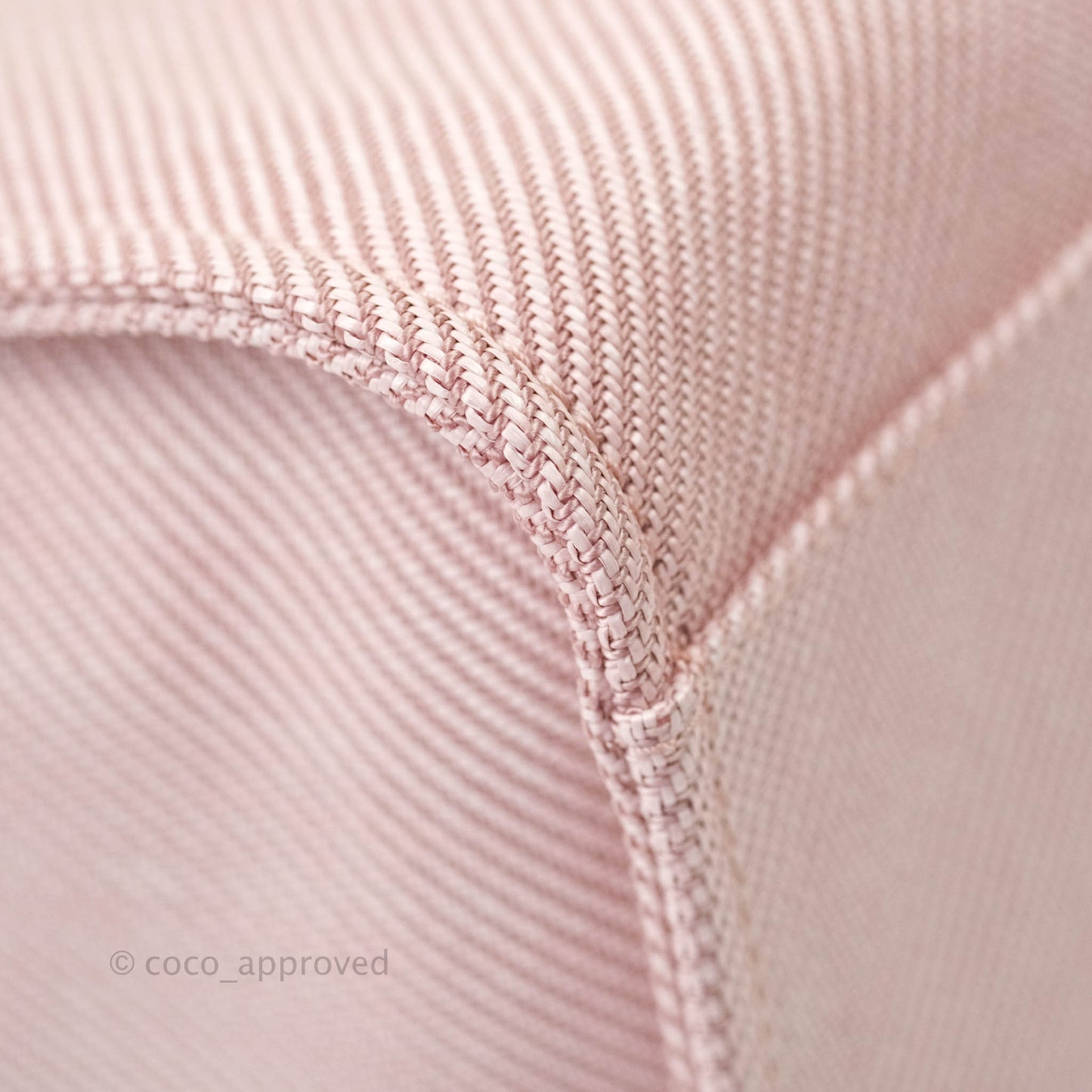 Chanel Large Deauville Pink Canvas 20A