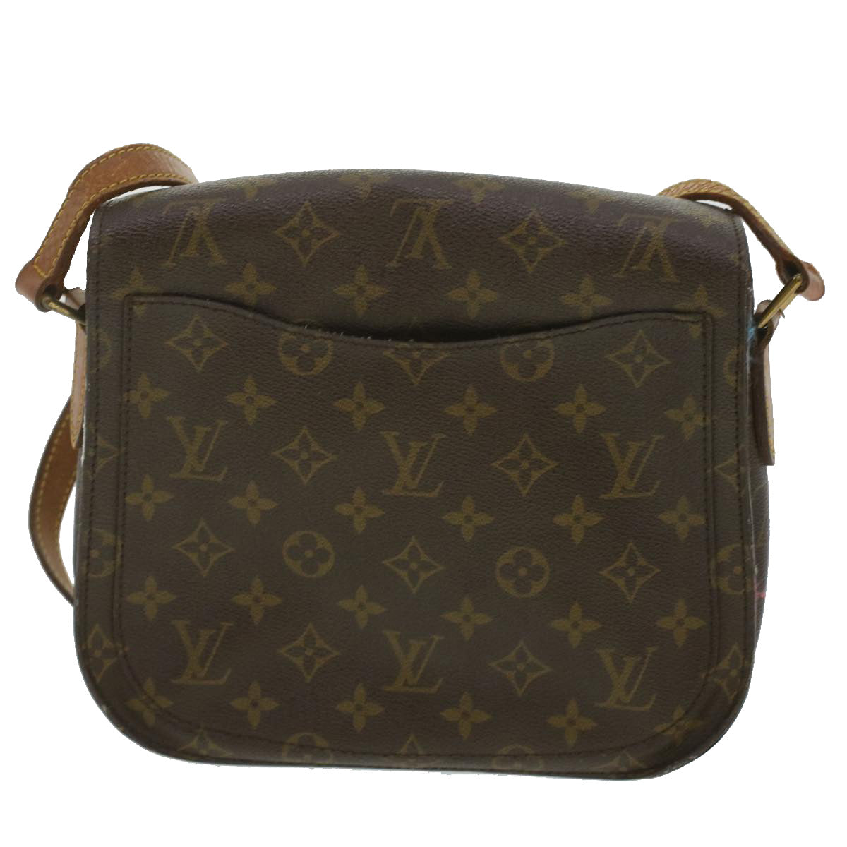 LOUIS VUITTON Monogram Saint Cloud GM Shoulder Bag M51242 LV 37264