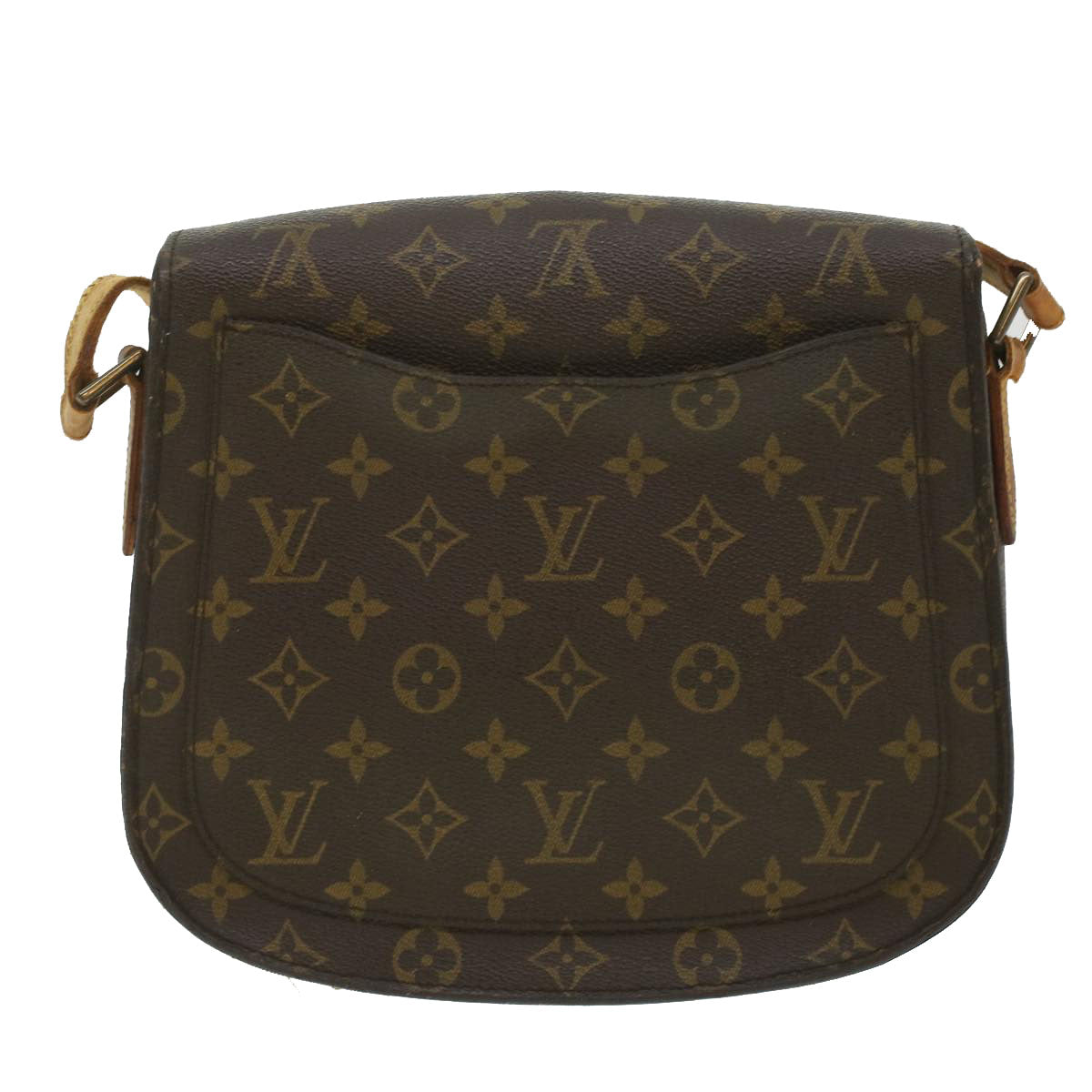 LOUIS VUITTON Monogram Saint Cloud GM Shoulder Bag M51242 LV 37265