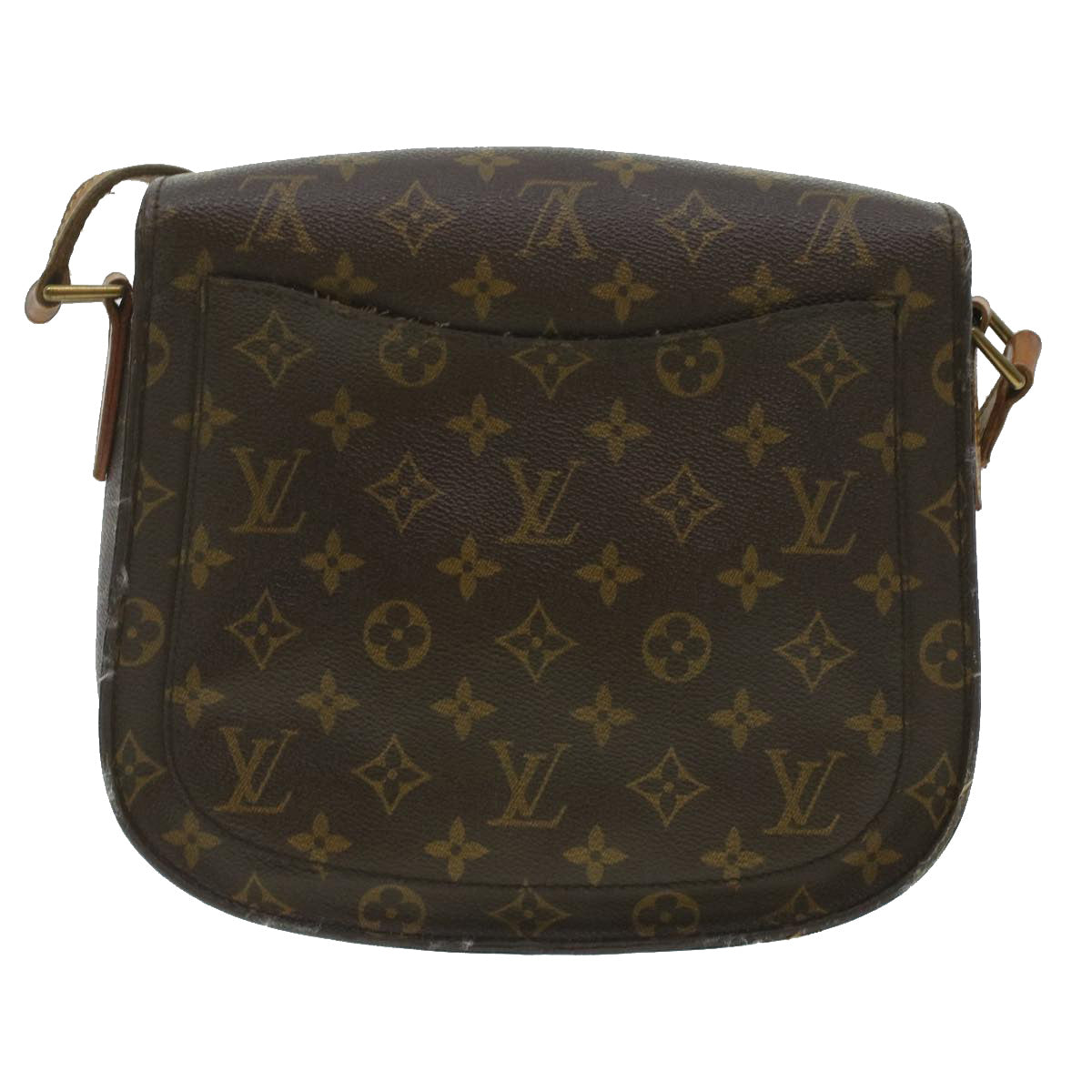 LOUIS VUITTON Monogram Saint Cloud GM Shoulder Bag M51242 LV 37267