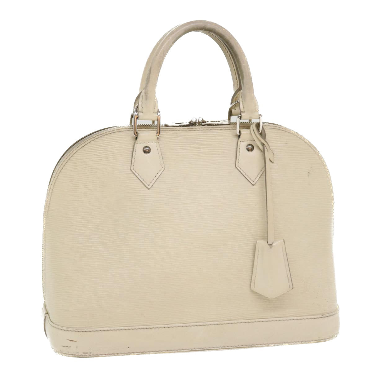 LOUIS VUITTON Epi Alma Hand Bag White M4030J LV 37284