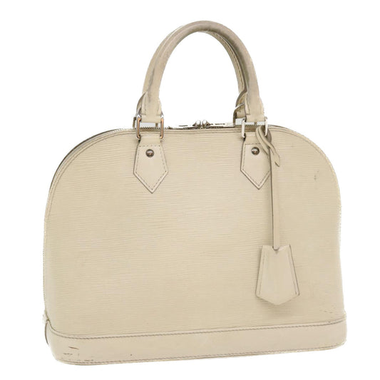 LOUIS VUITTON Epi Alma Hand Bag White M4030J LV 37284