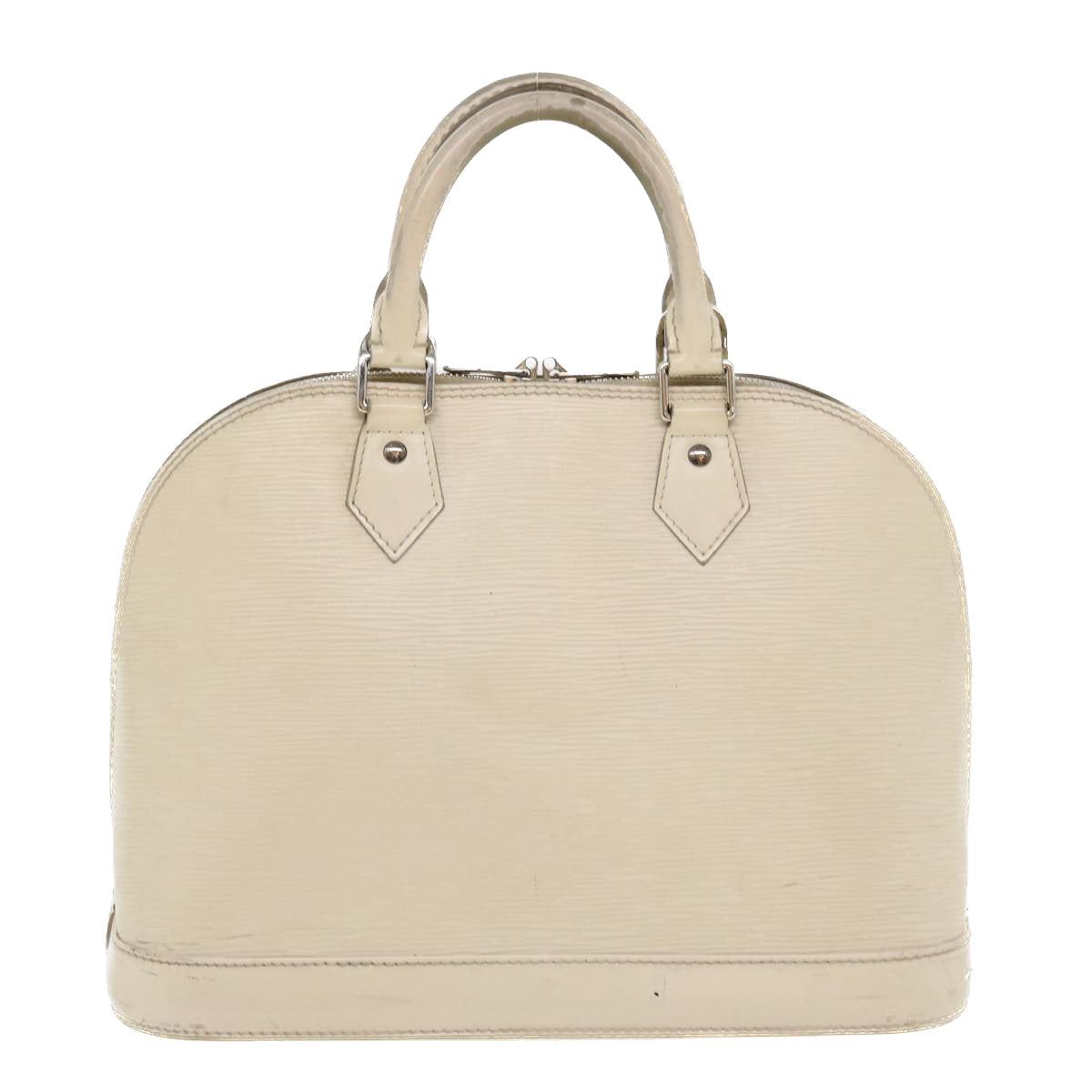 LOUIS VUITTON Epi Alma Hand Bag White M4030J LV 37284