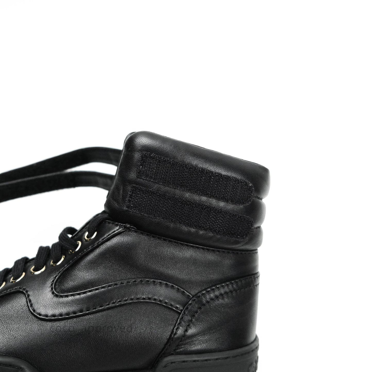 Chanel 2019/20AW Black Ankle Strap Sneakers Lambskin