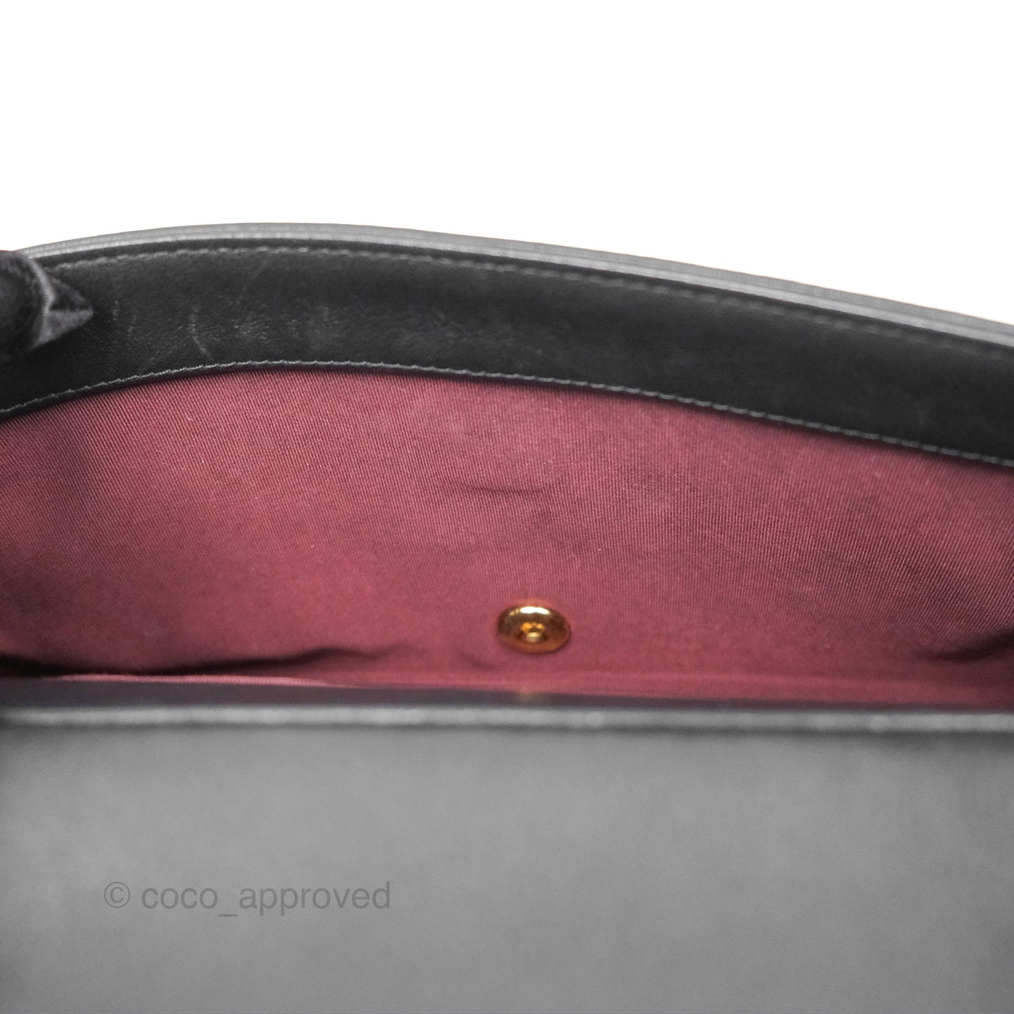 Chanel Mademoiselle Flap Bag Black Calfskin Gold Hardware