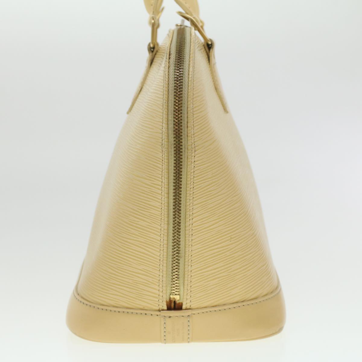 LOUIS VUITTON Epi Alma Hand Bag White Vanilla M5214A LV 37386