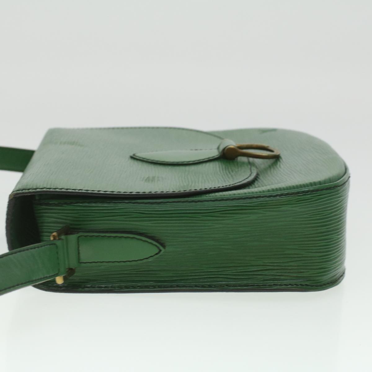 LOUIS VUITTON Epi Saint Cloud GM Shoulder Bag Green L568 LV 37396