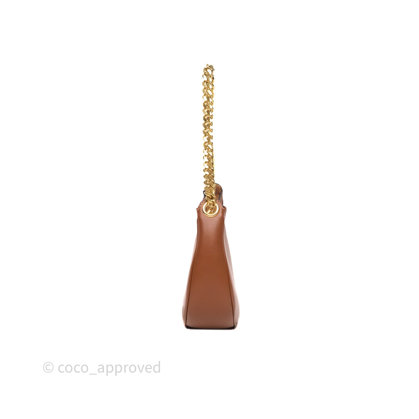 Celine Medium Ava Chain Bag Tan Calfskin