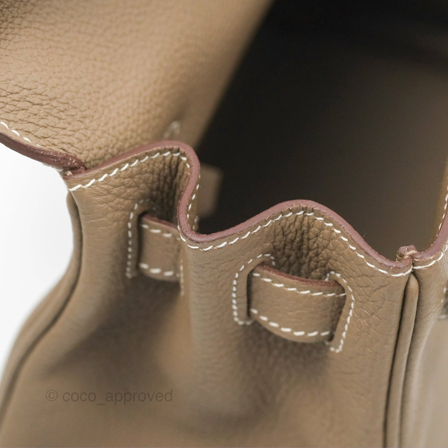 Hermès Kelly 28 Retourne Etoupe Togo Gold Hardware