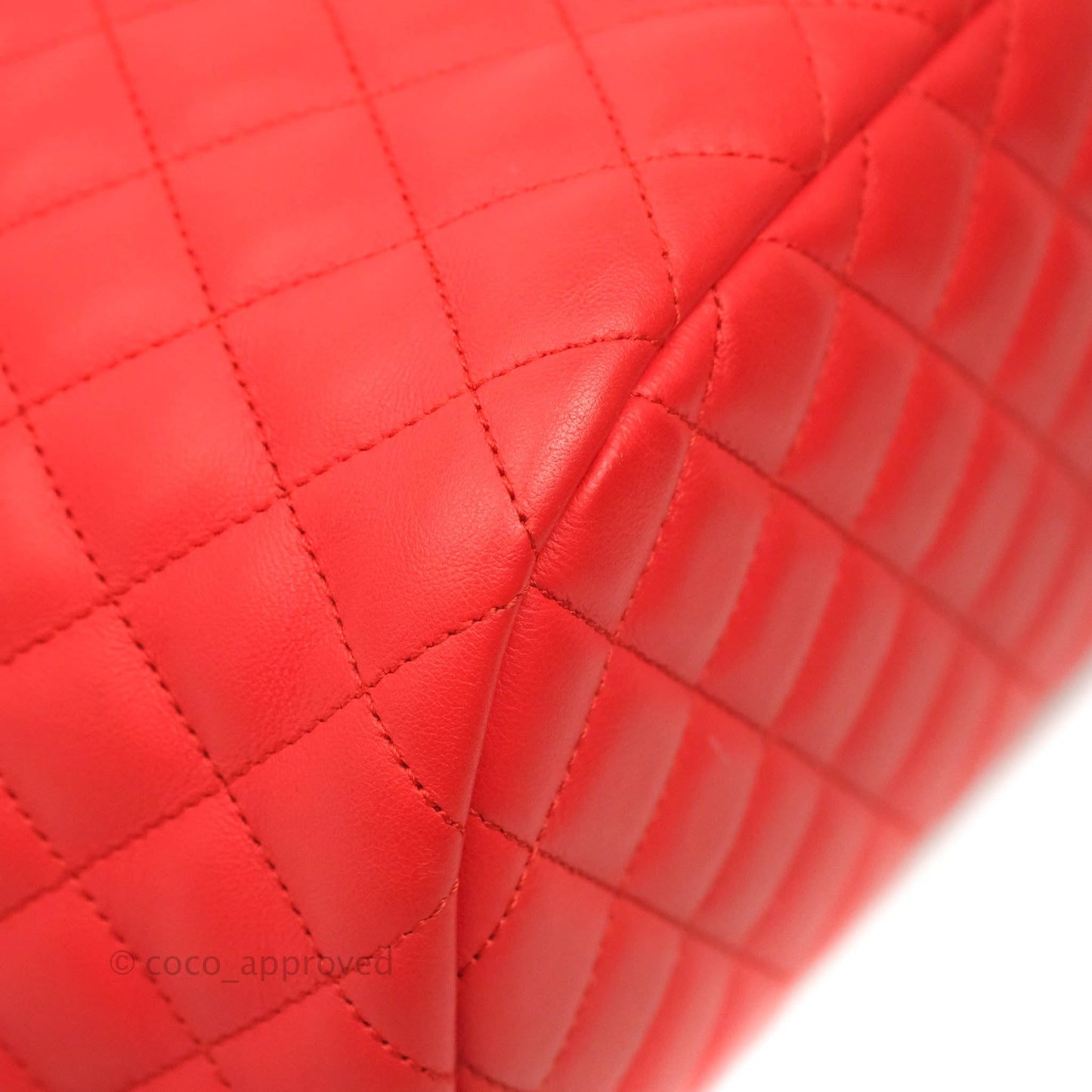 Chanel Quilted Urban Spirit Backpack Red Calfskin Gold Hardware