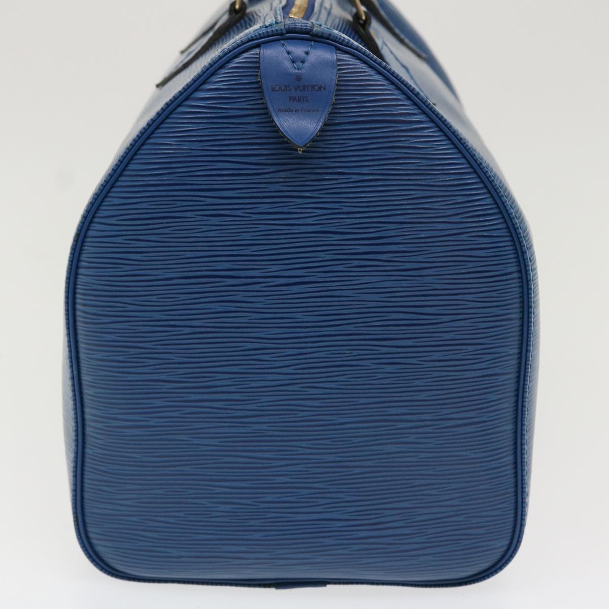 LOUIS VUITTON Epi Speedy 40 Hand Bag Toledo Blue M42985 LV 37452