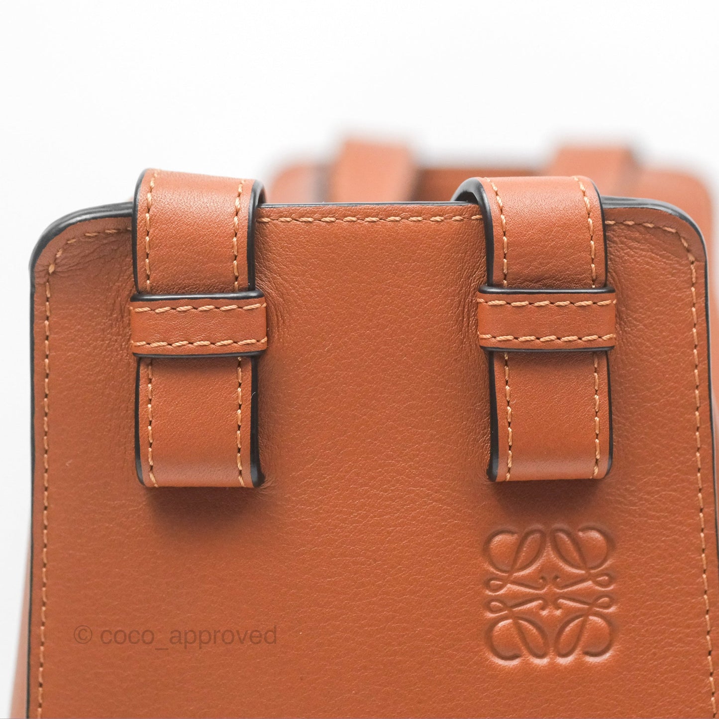 Loewe Hammock Small Shoulder Bag Tan