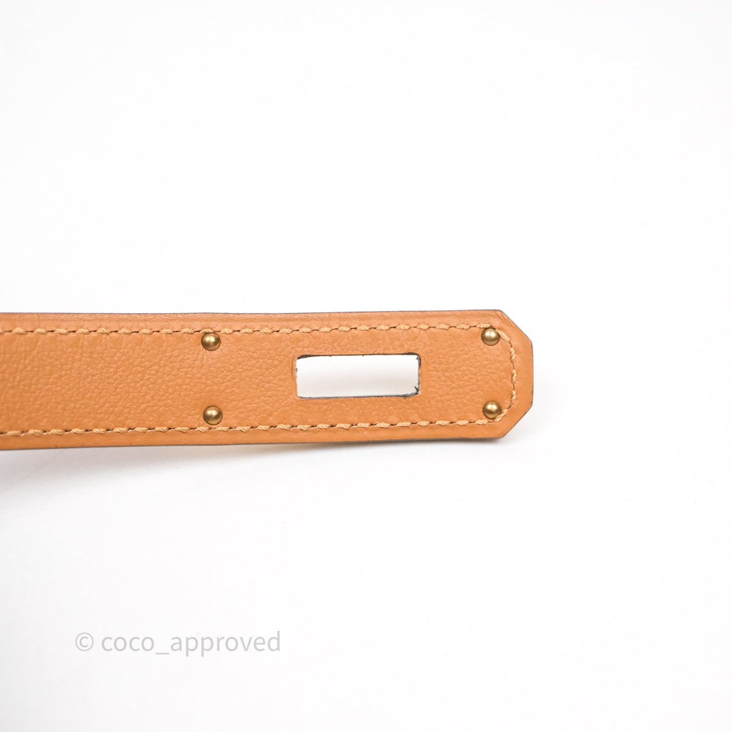 Hermès Kelly Buckle Belt Gold Epsom Gold Hardware