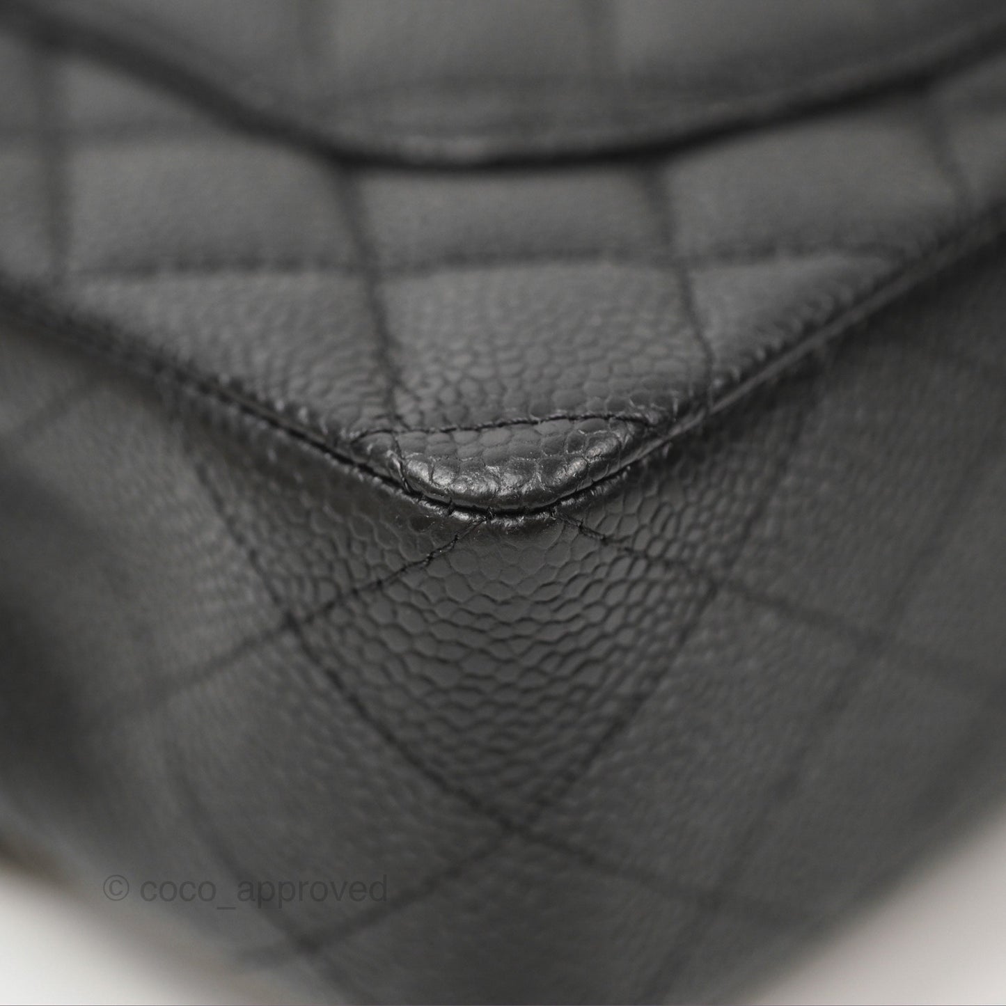 Chanel Classic Small S/M Flap Black Caviar Gold Hardware