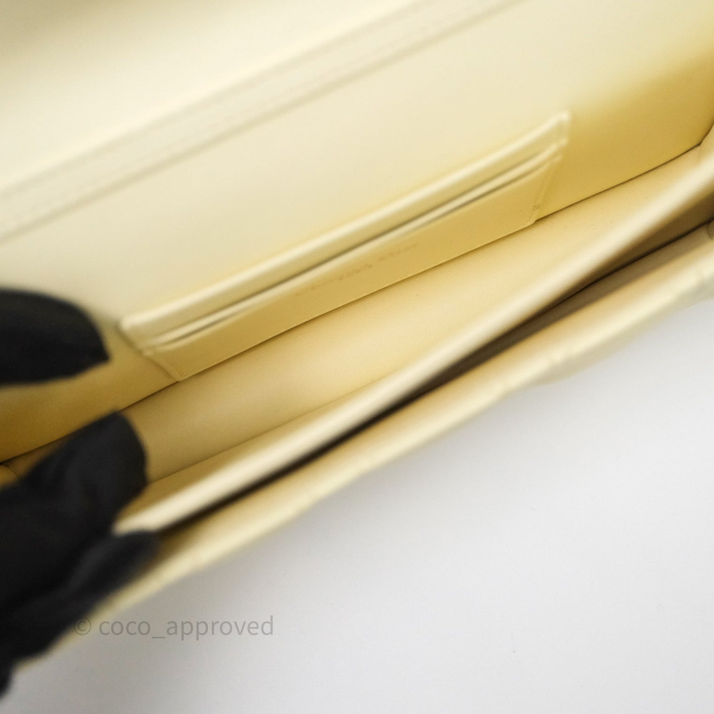 Christian Dior My Dior Mini Bag Yellow Cannage Lambskin Gold Hardware