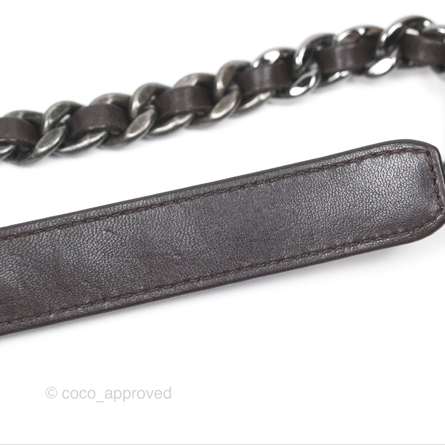 Chanel 19 Small Dark Brown Mixed Hardware