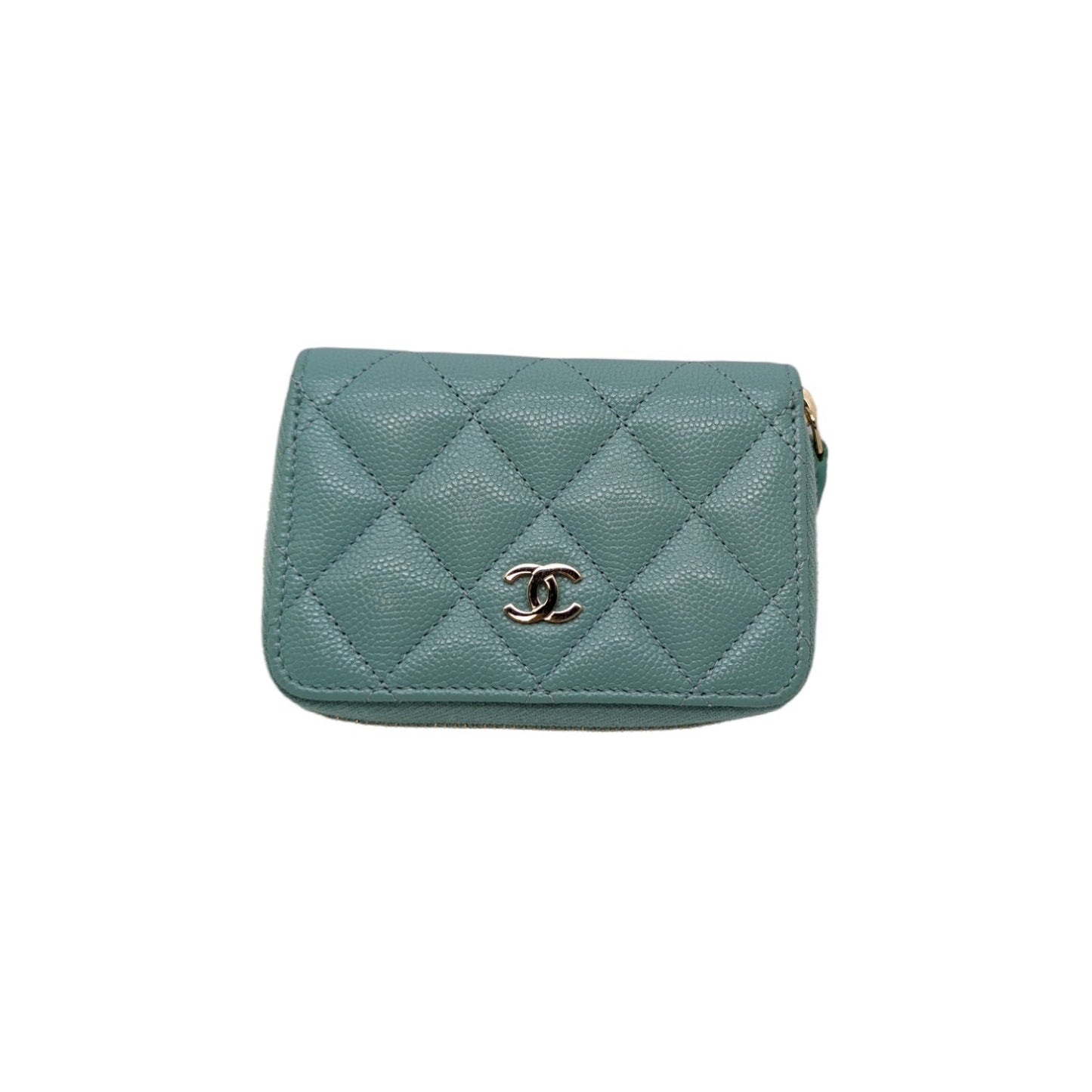 Luxury Chanel Coin Purse Interlocking CC Logo Wallet