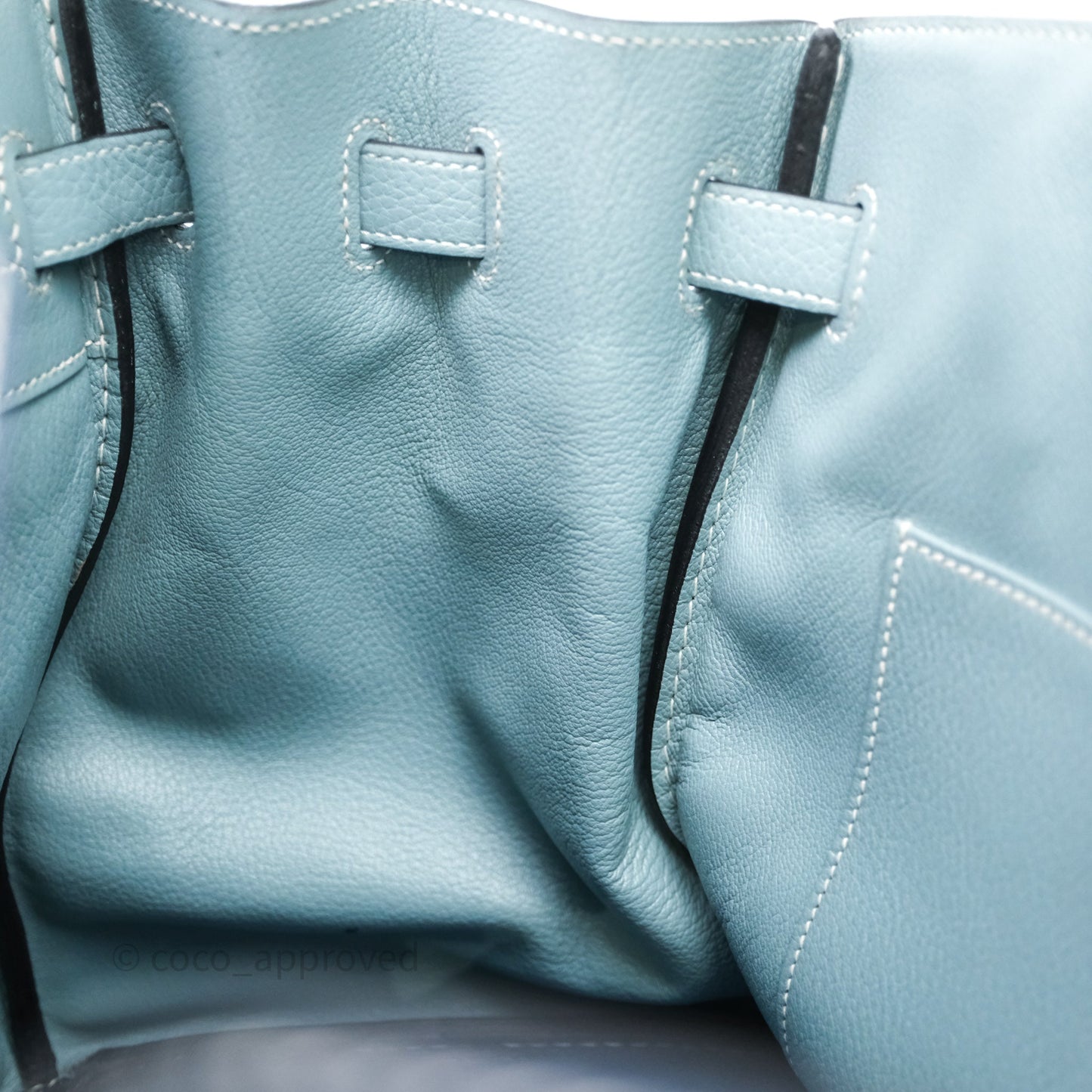 Hermès Birkin 35 Bleu de Prusse 7P Togo Palladium Hardware