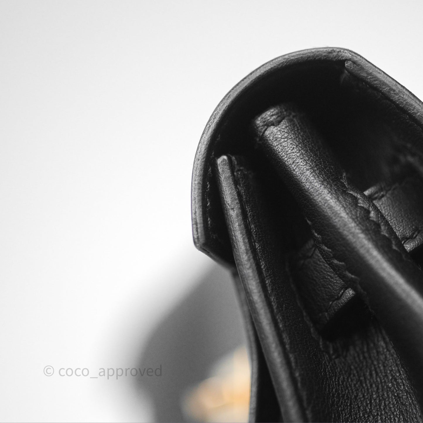 Hermès Kelly Danse II Bag Black Noir 89 Swift Gold Hardware