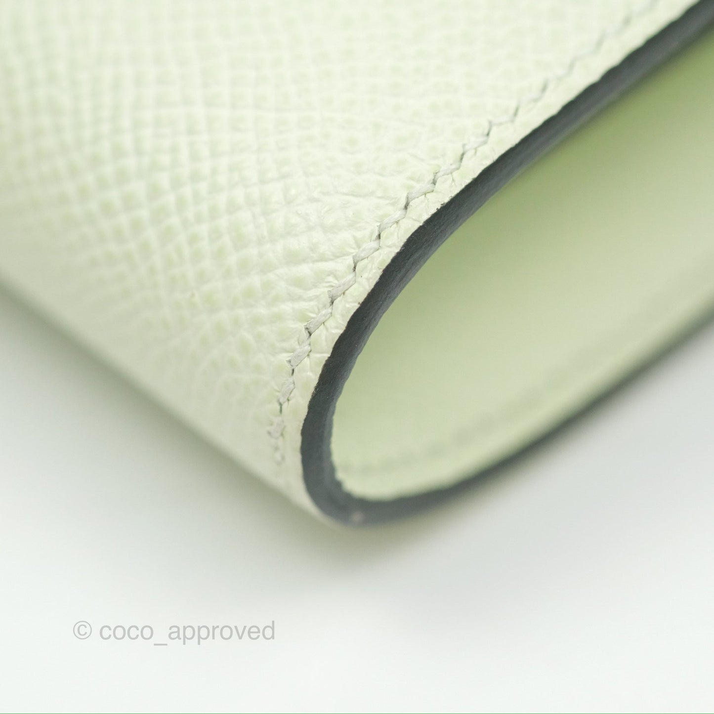 Hermès Constance To Go Wallet Vert Fizz Epsom Palladium Hardware