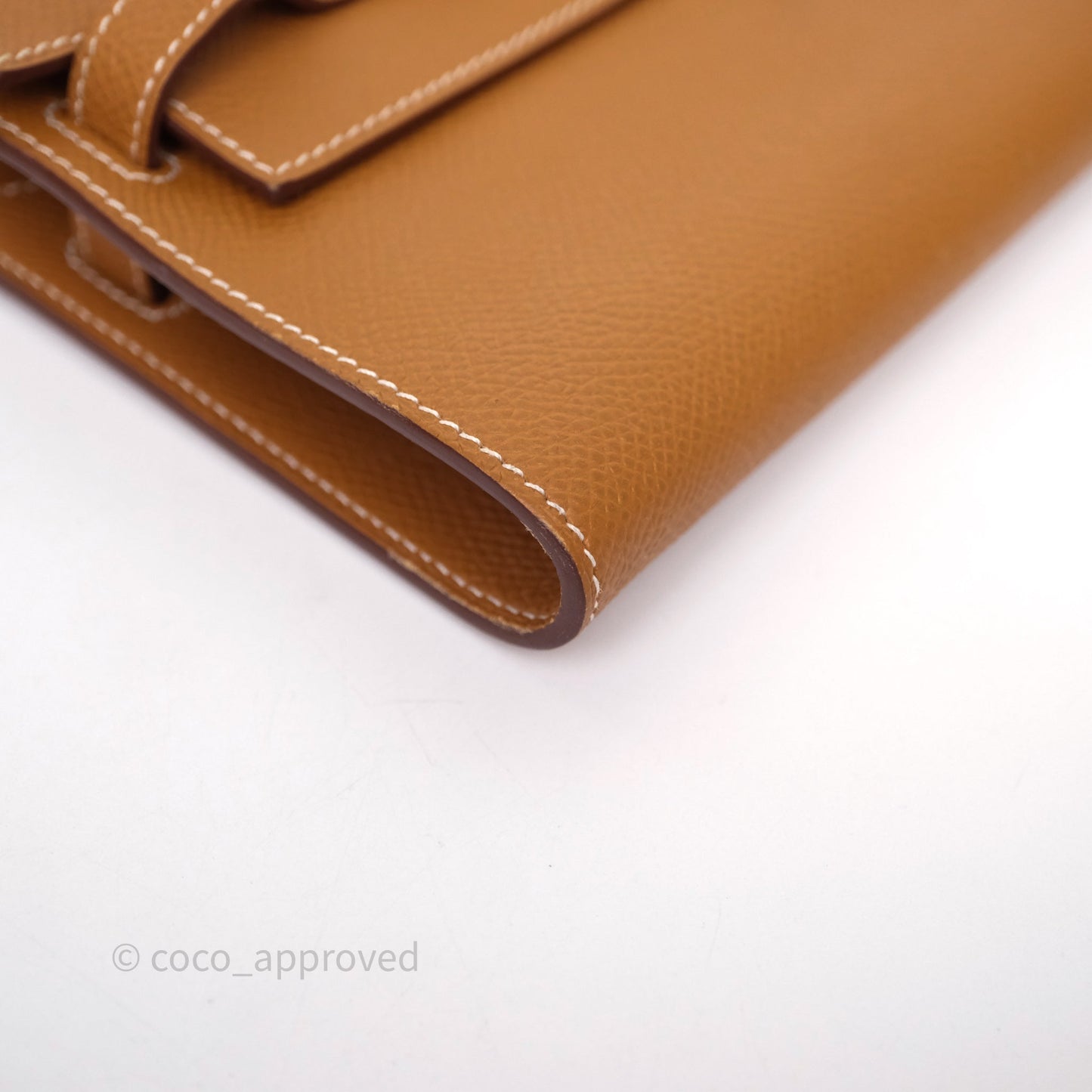Hermès Kelly To Go Wallet Gold 37 Epsom Gold Hardware