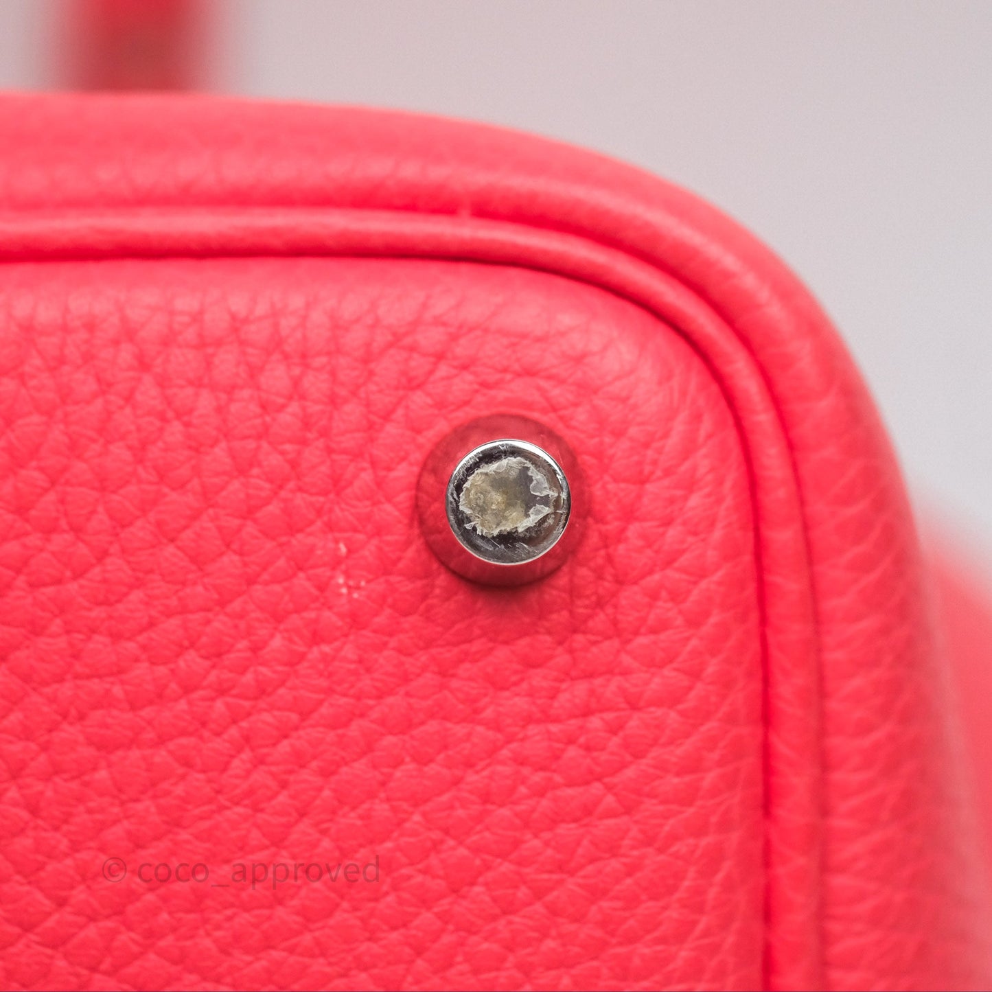 Hermès Picotin 18 Rose Texas Taurillon Clemence Palladium Hardware