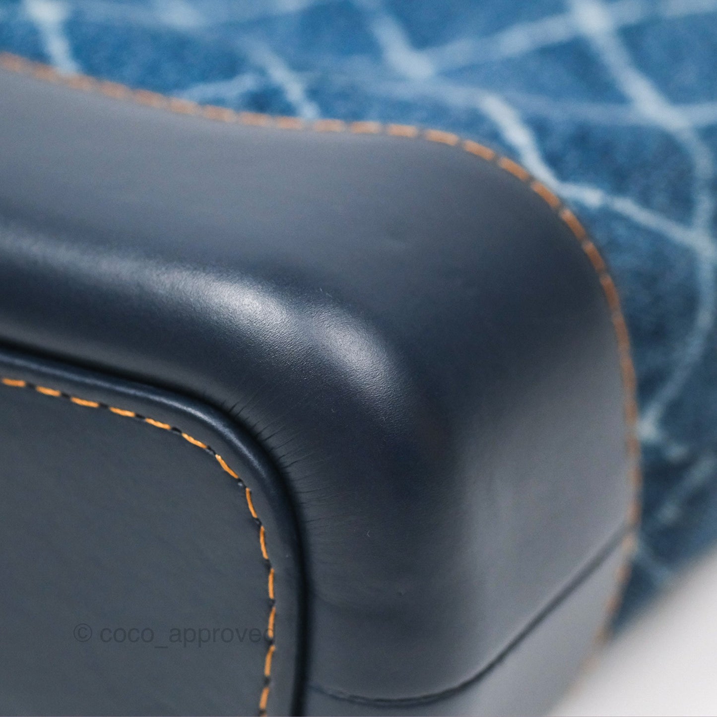 Chanel Small Gabrielle Hobo Quilted Navy Aged Denim