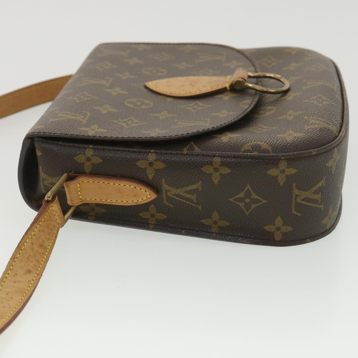 LOUIS VUITTON Monogram Saint Cloud GM Shoulder Bag M51242 LV 37891