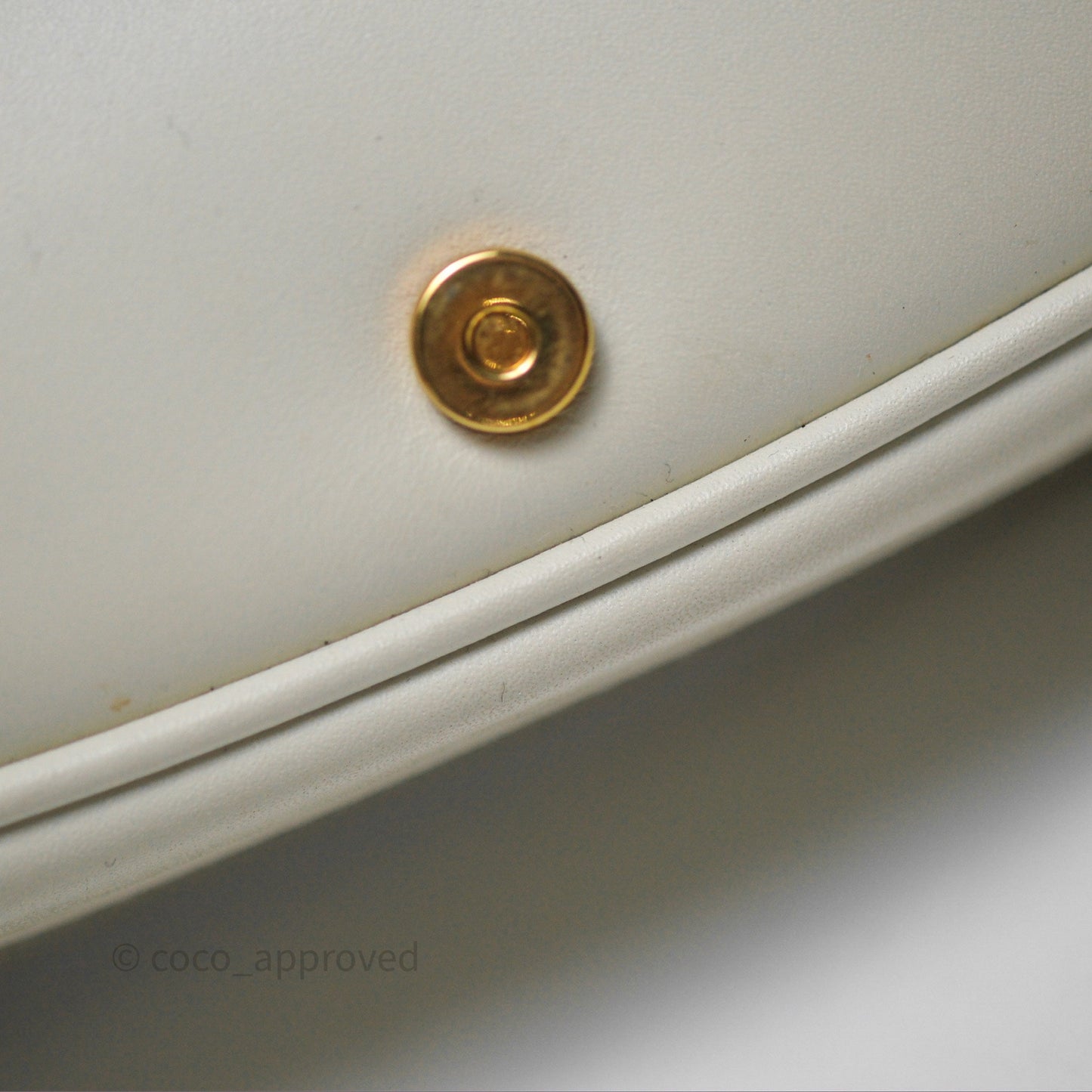 Christian Dior Bobby East-West Bag Calfskin White