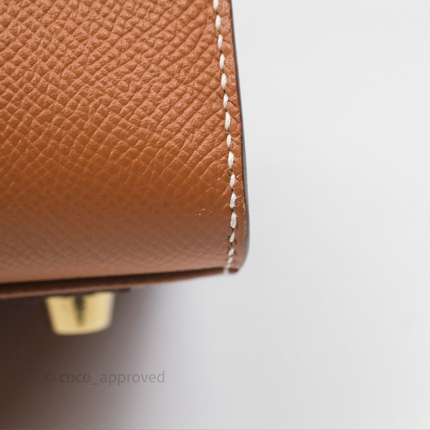 Hermès Birkin 25 Sellier Gold 37 Epsom Gold Hardware