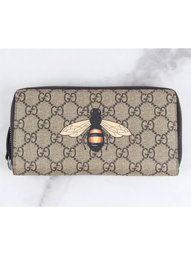 Luxury Gucci Trending 2025 bee zipper long wallet